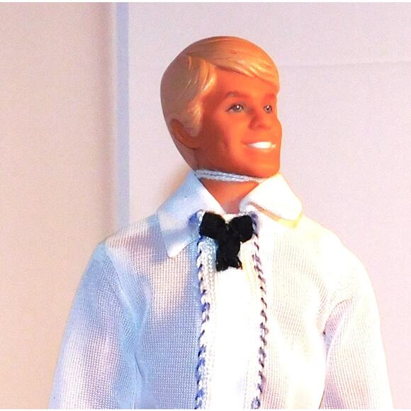 12" Mattel Ken Doll Dressed Up To Go Out on the Town in Ken Jeans! - Picture 4 of 6